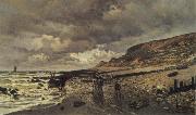Claude Monet La Pointe de la Heve a Maree basse USA oil painting artist